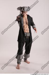 JACK DEAD PIRATE STANDING POSE WITH SWORD